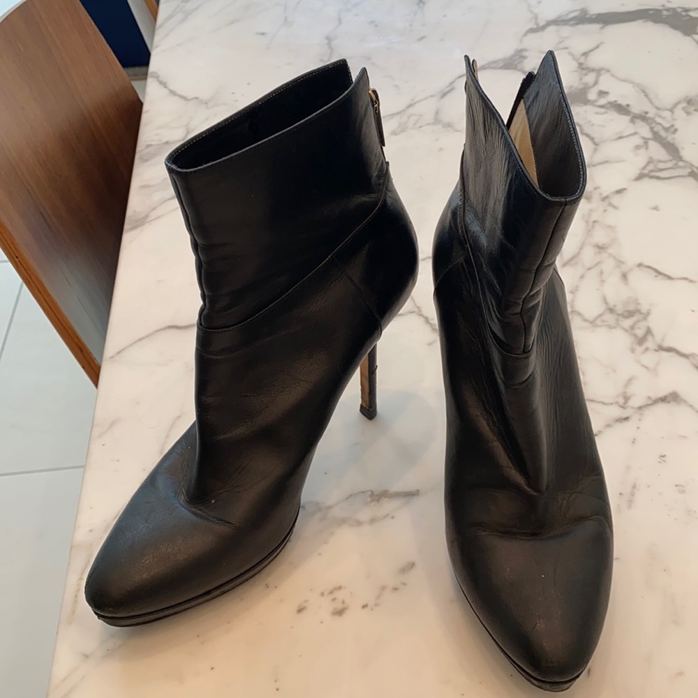 Jimmy Choo booties.Gently used, great condition !!